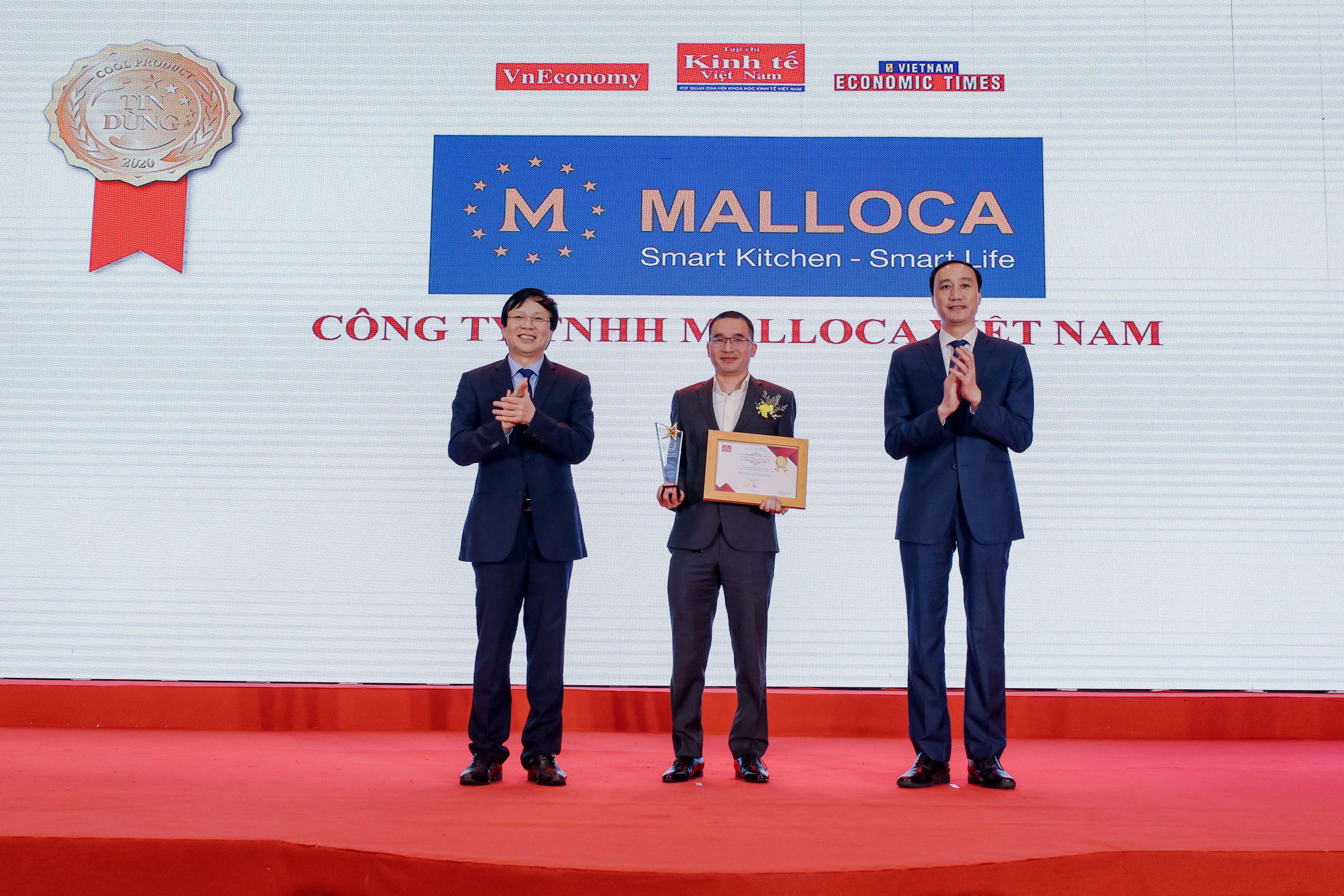 Malloca được vinh danh top 100 sản phẩm – dịch vụ tin dùng Việt Nam 2020