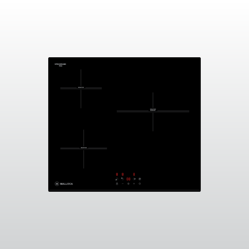 Bếp kính âm 3 từ MH-5903 IN