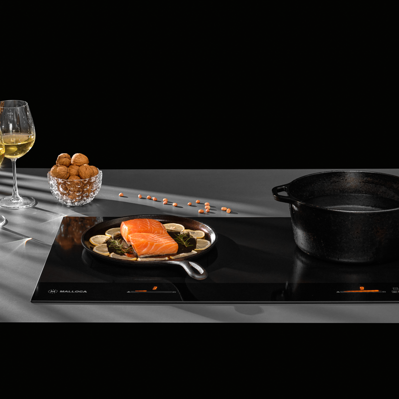 Bếp kính âm 2 từ Skylux MH-802