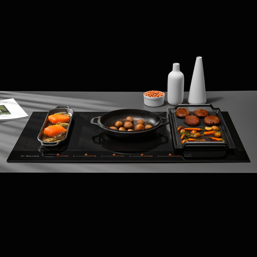 Bếp kính âm 5 từ Skylux MH-885