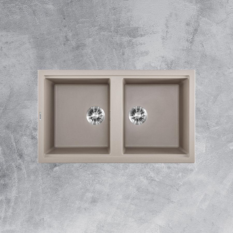 Chậu rửa đá Granite Nano Champagne K45095