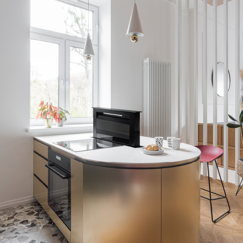 Máy hút khói khử mùi – âm bàn Downdraft K-900BM