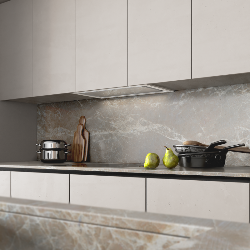 Máy hút khói khử mùi âm tủ Line Light K-750B