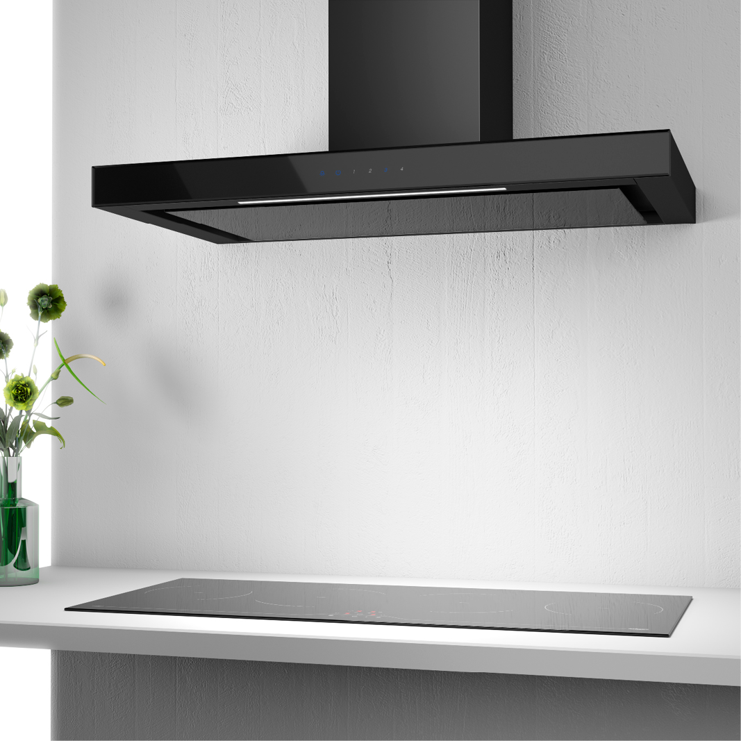 Máy hút khói khử mùi – áp tường Skylight F-213