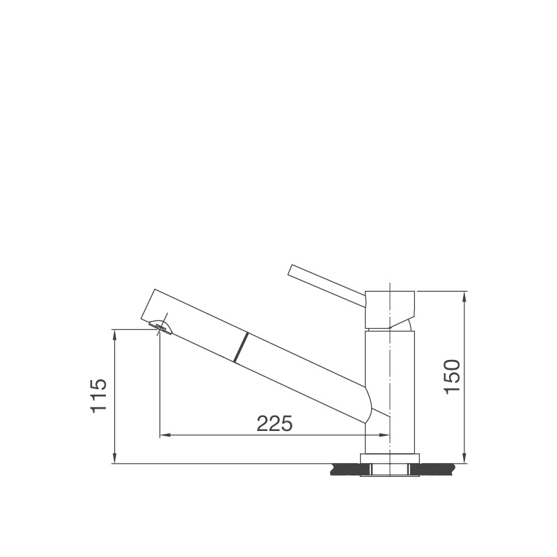 Vòi rửa chén K110-SS