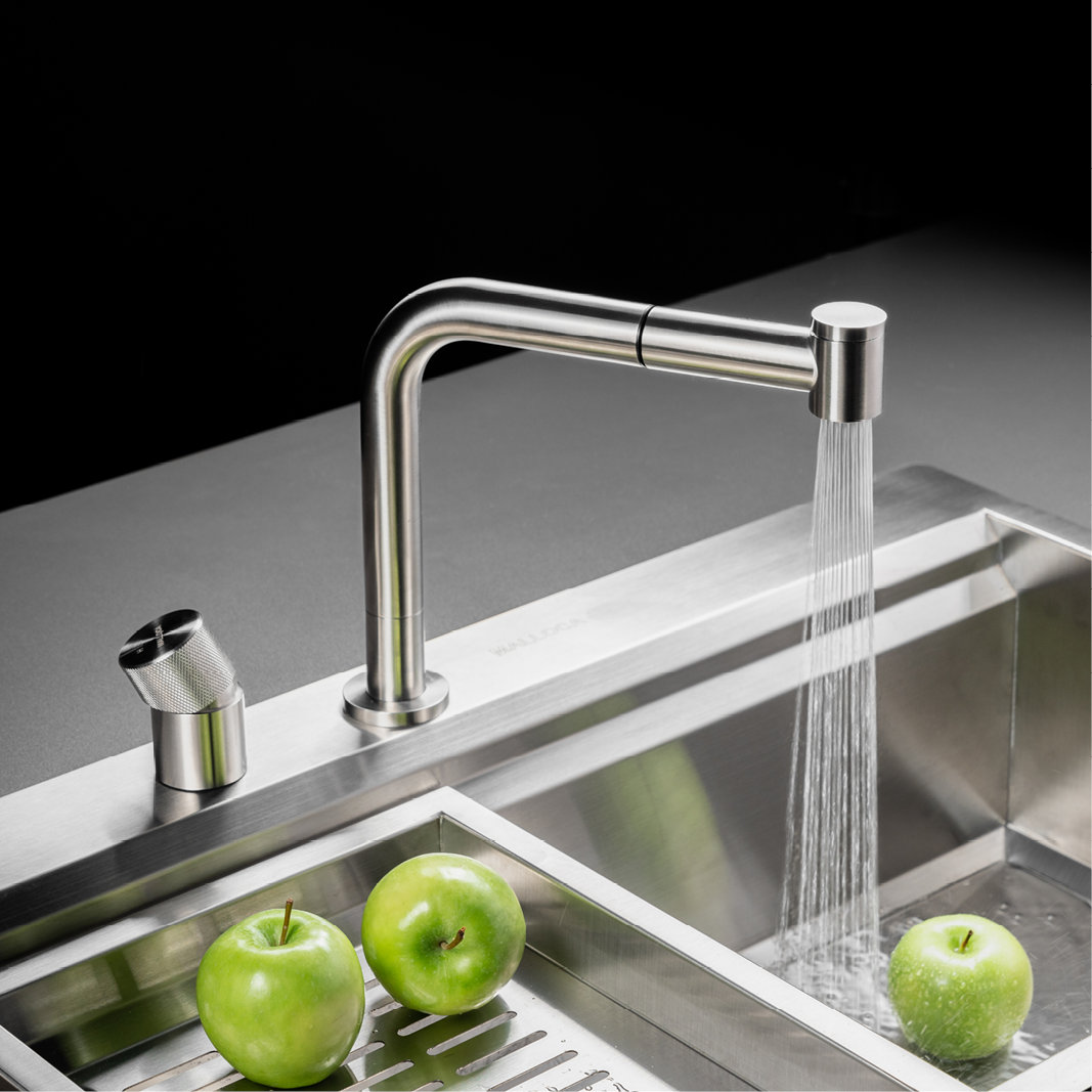 Vòi rửa chén LuxSteel K068-PO