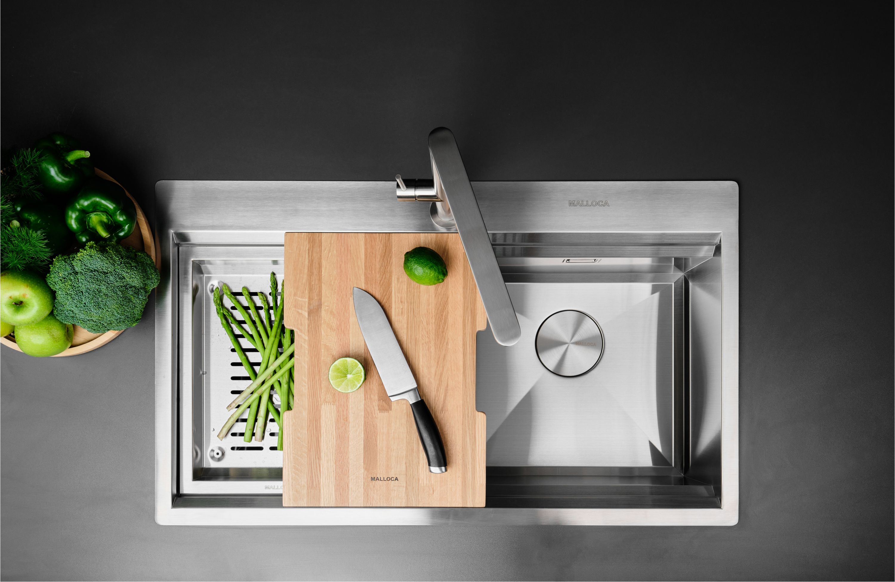 BST Chậu Rửa Chén Inox Slide - Lướt Mượt Mà, Trượt Êm Ái