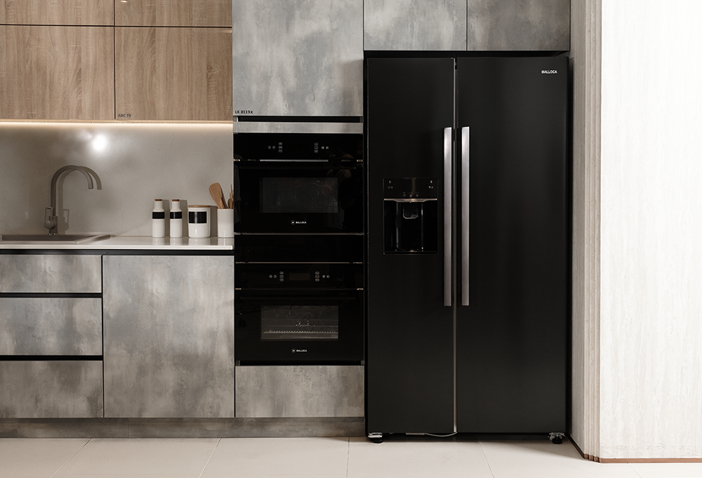 Tủ Lạnh Side By Side MF-547 SIM - Lấy Đá & Nước Ngoài - Tiết Kiệm Điện Năng