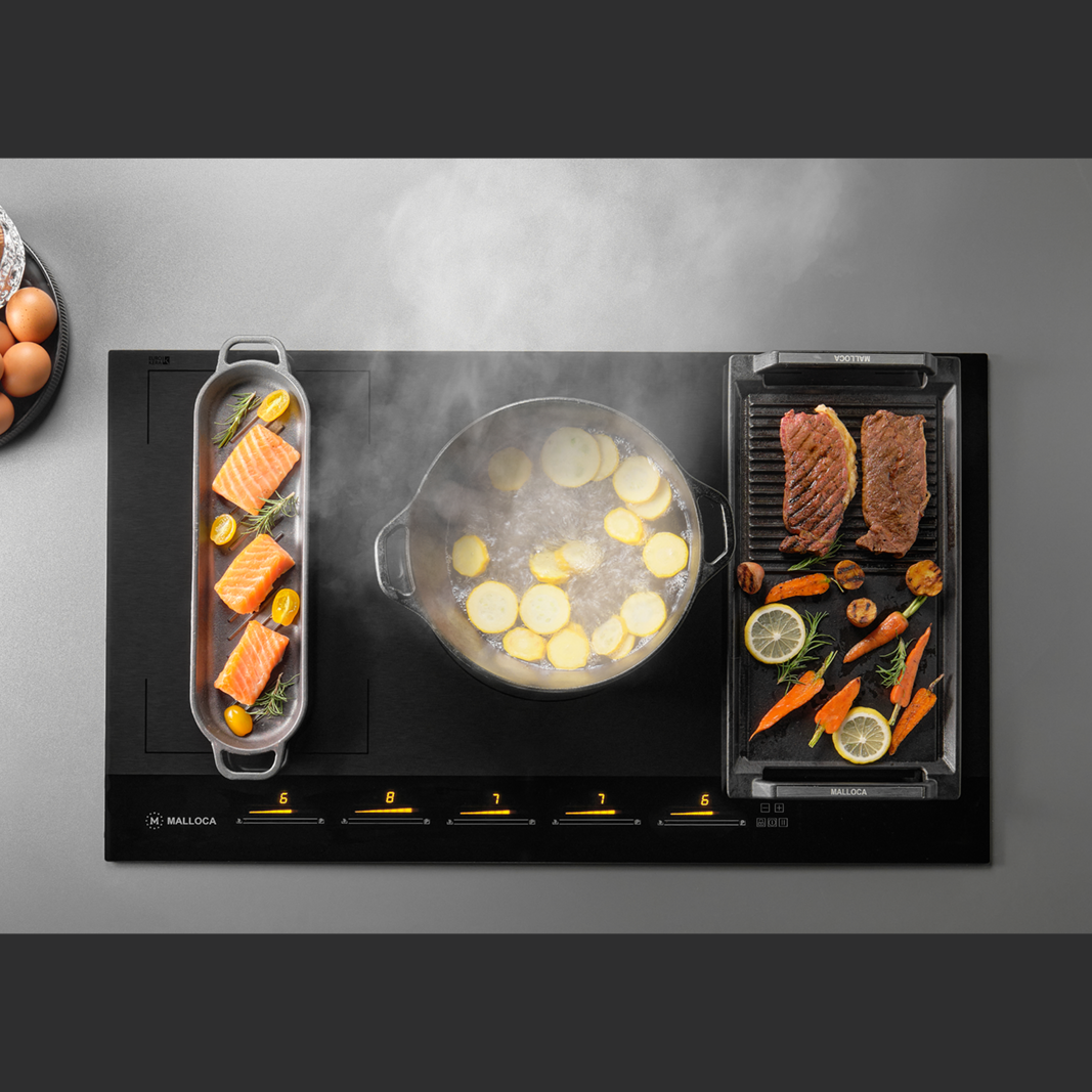 Bếp Từ Skylux MH-885 - Bếp Từ 05 Vùng Nấu Công Nghệ Flexzone Độc Đáo