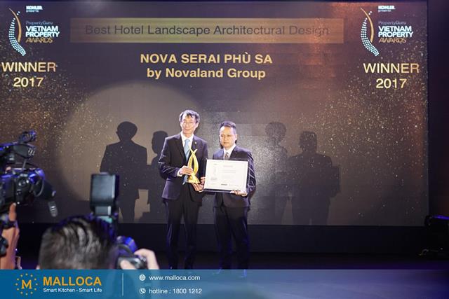 Malloca đồng hành cùng giải thưởng VIETNAM PROPERTY AWARDS 2017